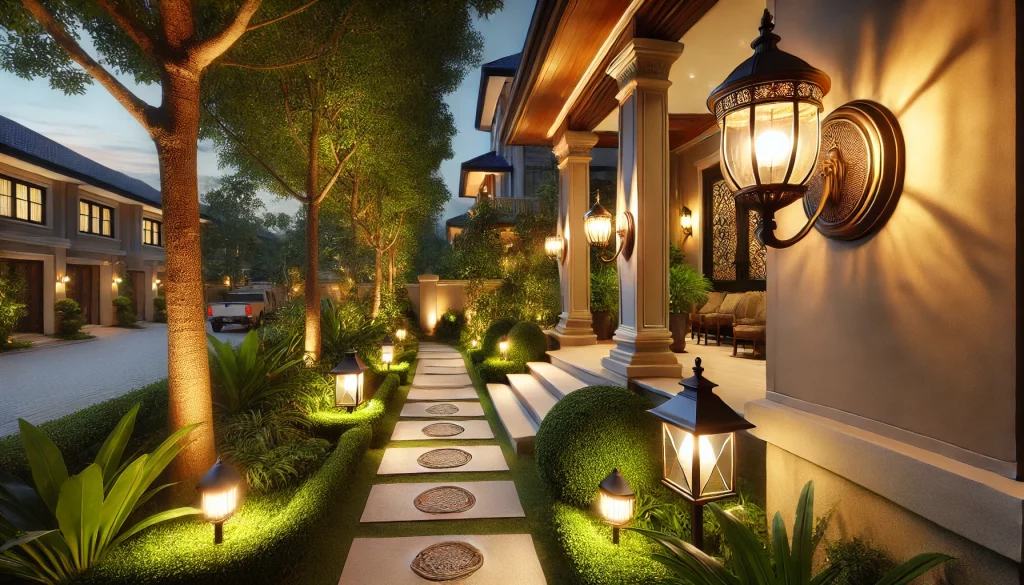 02 - Outdoor Light Fixture Ideas Pathways