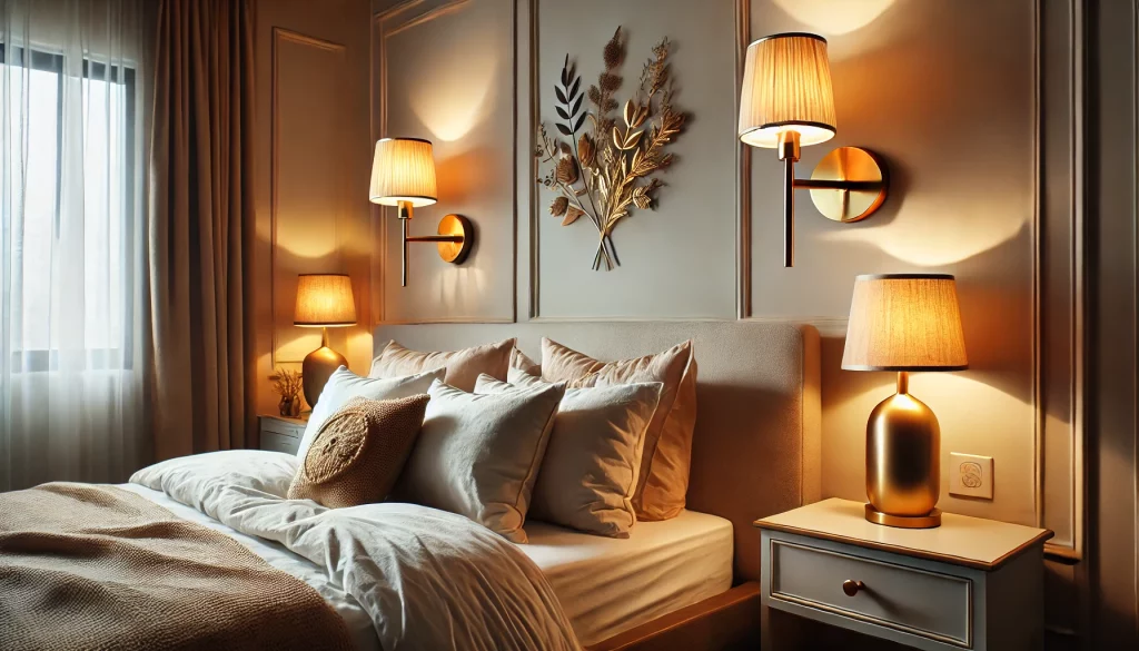 Bedroom With Wall Sconces Ideas - 04