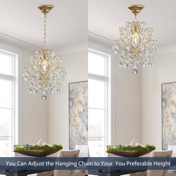 Contemporary Modern Chandelier Light Fixture with Elegance adjustable