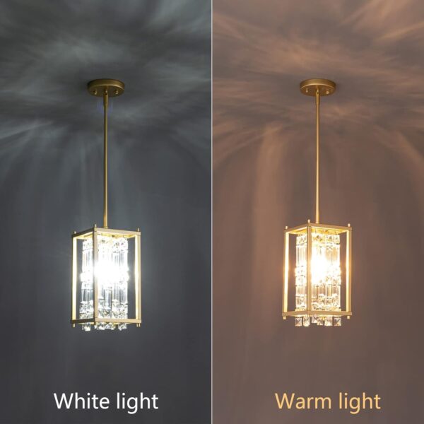 Crystal Ceiling Light with Stylish Design Elegance mode