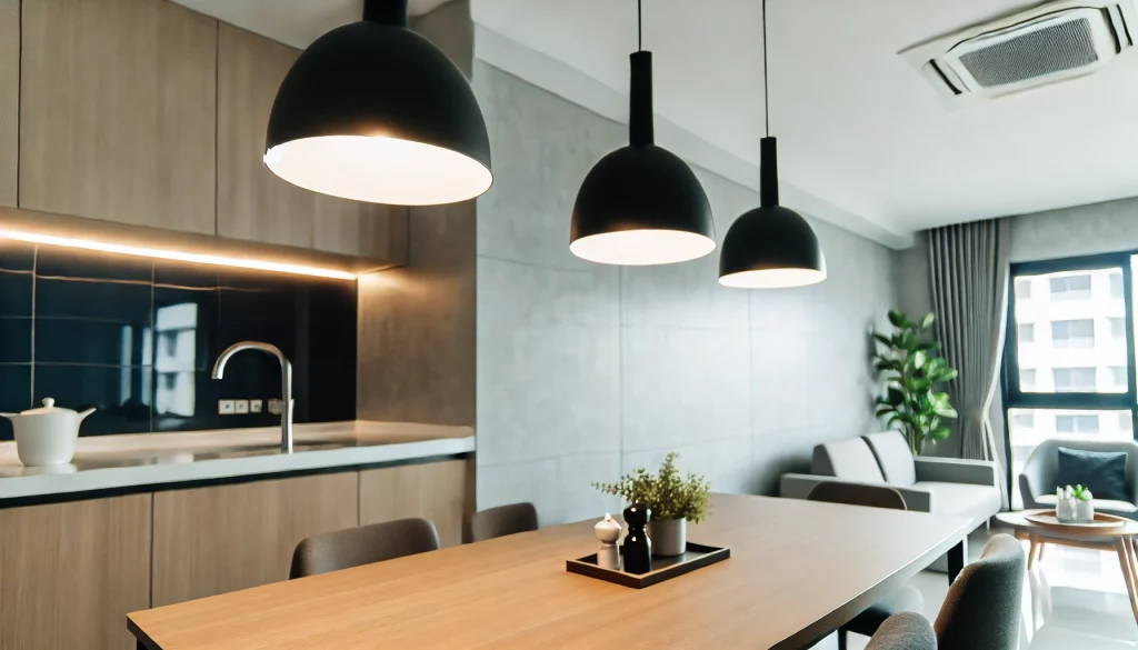 Dining Room With Pendant Lights Create Hanging Gardens Of Radiant Illumination - 03