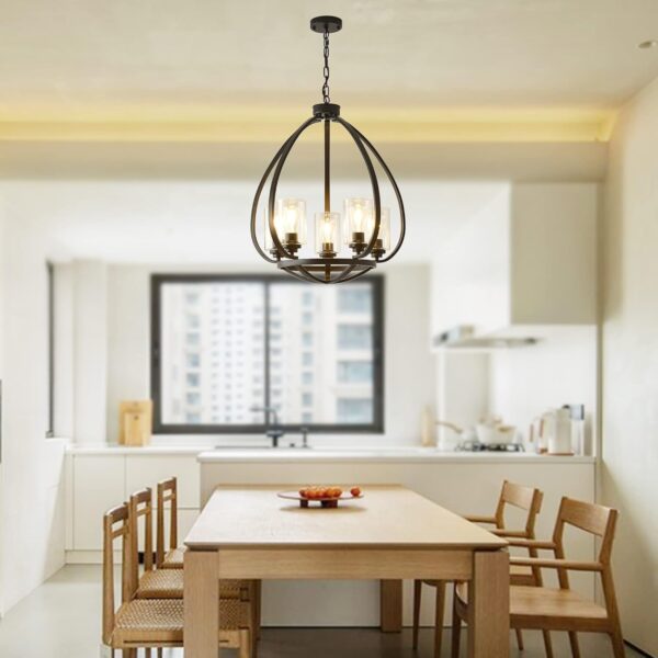 Farmhouse Pendant Lighting for Entryway or Kitchen kitchen area